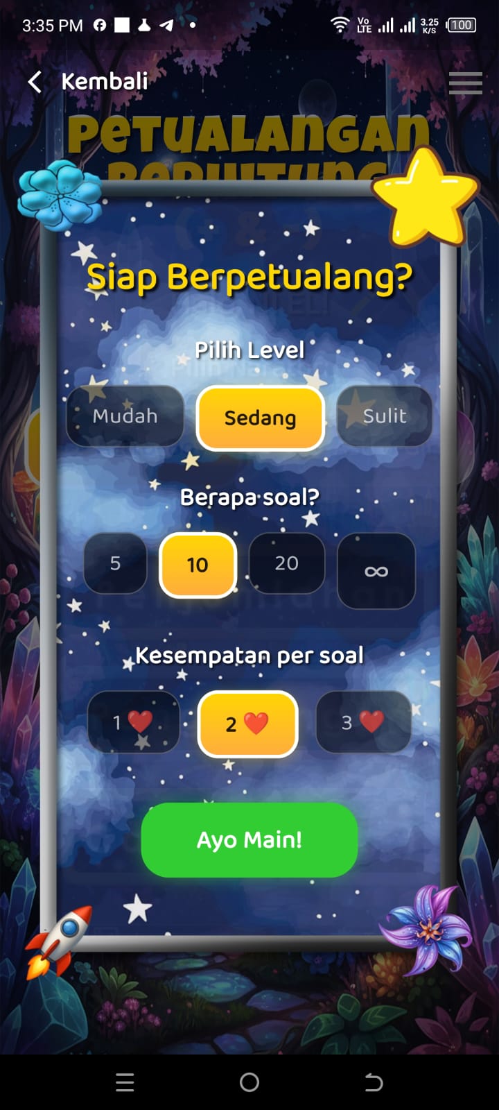 Screenshot Petualangan Berhitung 2